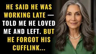 He Said He Was Working Late — Told Me He Loved Me And Left. But He Forgot His Cufflink