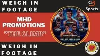 Full weigh in footage for MHD Promotions 