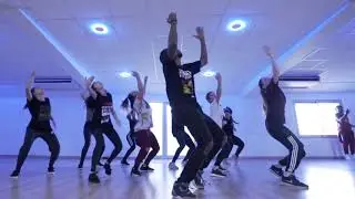 Dancehall choreo by Jiff Di Bossman (Vybz Kartel - real badman)