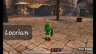Zelda Majora's Mask - Clock Town, Third Day (Locrian)