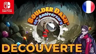 BOULDER DASH 40TH ANNIVERSARY &ndash; D&Eacute;COUVERTE FRAN&Ccedil;AIS SANS COMMENTAIRES | PUZZLE-ACTION CLASSIQUE