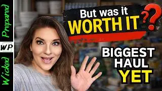 My Biggest Prepper Pantry Haul Ever! (Spoiler Alert: It&rsquo;s NOT Beans & Rice)