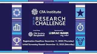 CFA Institute Research Challenge 2025-26