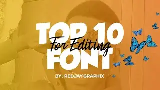Latest Fonts Youtubers & Designer | Free To Download | Fonts Pack | by Redjay Graphix