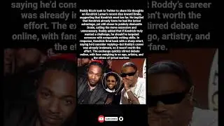 Roddy Ricch Calls Out Kendrick Lamar&mdash;Kendrick Fires Back with Career-Killing Clapback&rdquo;