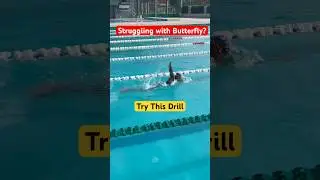 Single Arm Fly Drill: Build Strength & Technique #butterfly #swimming #swim