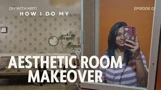 Lets Makeover Room in low Budget| Extreme Hall Makeover Pinterest-style aesthetic #roommakeover #diy
