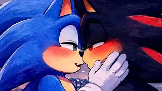 Let&rsquo;s Go Back To My Place 😉| Shadow x Sonic (Sonadow) | Comic Dub