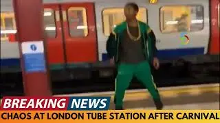 BREAKING NEWS: CHAOS AT LONDON TUBE STATION AFTER CARNIVAL