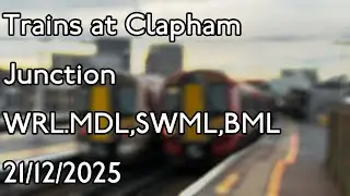 Trains at Clapham Junction | 21/12/2025 | 455 FAREWELL TOUR INCLUDED!