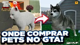 КАК КУПИТЬ ПИТОМЦЕВ в GTA Online?! - (Кот и Собака) #gtaonline