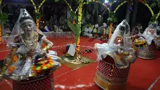 Malini dance, 4 girls dancing as the Malini #bishnupriyamanipuri #bishnupriyaraasleela #raasleela
