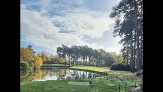 Water Holes at Bearwood Lakes Golf Club - Autumn 2024