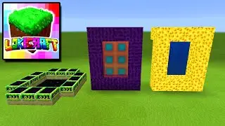 HOW to Make a Portal to NETHER, HEAVEN and END in LokiCraft