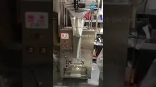 Double racking filling station vertical bag form fill seal packing machine