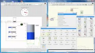 LabVIEW Tutorial #15: Tank level control simulation (Part 9/10)