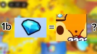 I spent one billion gems on the 100x thanksgiving egg in pet simulator 99