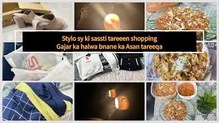Vlog; January 04,2025. Tried to make #gajarkahalwa/Got discount from #stylo/ #broasters Review