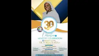 ADEJOKE @ 30th Ordination and Ministry Annivasery Celebration Reverend Mother Victoria Olaiya JP