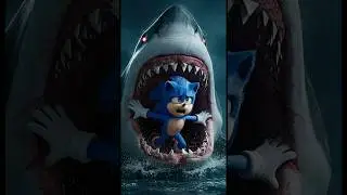 Shark Attacks Amy | Sonic, Knuckles & Shadow&rsquo;s Ocean Rescue Mission #sonic #sonicthehedgehog