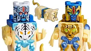 Transformers Swapticons Wave 1 Cheetor Tigatron Can Mix and Match with Optimus Bee Hot Rod