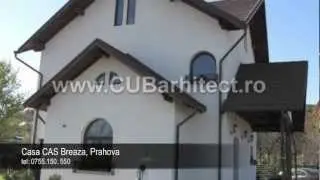 Priecte case de vacanta, arhitect CUB | Proiect casa CAS Breaza
