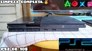 Limpei e Restaurei - O Ps2 De 10 Reais e Fiquei Surpreso Com o Resultado !!! Ficou Zero !!! (2022)
