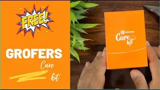 Grofers Care Kit Free with every order 🌟