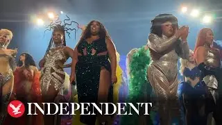 Lizzo brings drag queens on stage at Tennessee show after state ban