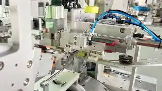 High efficiency and flexibility magnetic wire winding machine with high solution