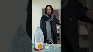 Keanu Reeves forgot to turn off the iron in the house!