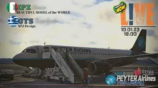🟨LIVE!!🟦🔴MSFS🔴A320-FENIX🔴GSX PRO🔴✈️LIPZ Venice⚡️LGTS Thessaloniki✈️🟨LIVE!!🟦