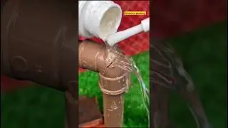 PVC pipe leakage repair tips #diy #shorts #short #tips #pvc #leakypipe
