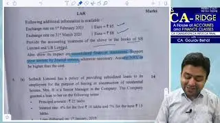 CA FINAL FR JULY 21 new course exam paper review