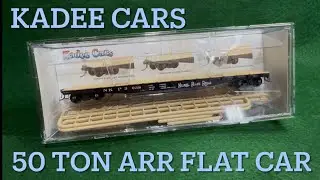 Kadee Cars HO масштаб никелевая пластина дорога 50-тонная платформа AAR