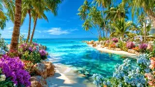 February in the Tropics 🌴 Relaxing Bossa Nova & Smooth Beach Jazz Vibes