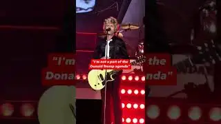 Billie Joe Armstrong calls out Donald Trump