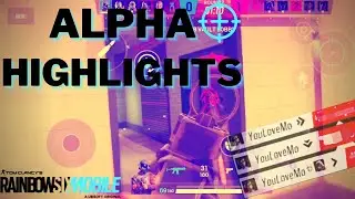 RAINBOW SIX MOBILE ALPHA GAMEPLAY (HIGHLIGHT MONTAGE)