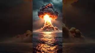 nuclear bomb explosion in the ocean