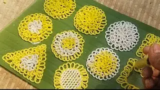 How to make nokshipitha | syringe pitha | Full pitha  | Design pitha | Recipe | Viral video |