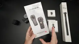 Insta360 ONE RS 1-inch 360 Unboxing