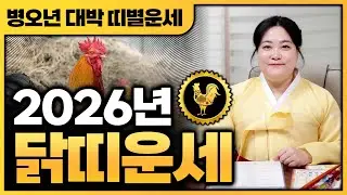 💛2026년 병오년 대박나는 닭띠운세💛 1993년생 1981년생 1969년생｜금전운 재물운 문서운 귀인운으로 대박나는 닭띠운세 알려드릴게요~