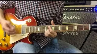 Seymour Duncan Antiquity Humbuckers in Gibson Les Paul 1958 Reissue - overdrive