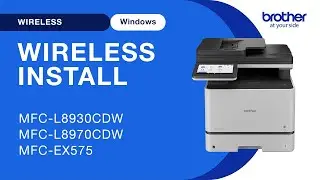 MFCL8930CDW wireless setup - Windows