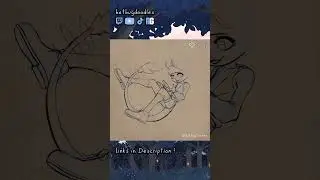 ScribbleSupport 115 - Poksmox Artfight - Timelapse
