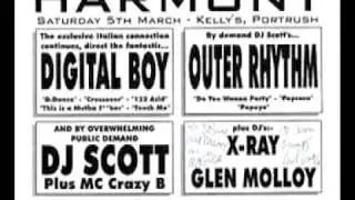 Dj Scott & Digital Boy Live At Harmony 17. 1994