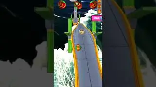 Going Balls Reverse Mode SPEEDRUN! Fastest Update Clear Ever! #shorts #goingballs