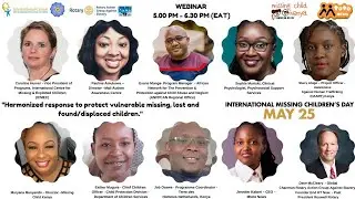 MISSING CHILD KENYA WEBINAR