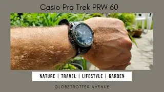 Casio ProTrek PRW 60Y 1AER - Solar Powered - Great watch for home and travel!