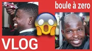 Boule a zéro pour supporter un ami || 360 waves #cranerase #bouleazero